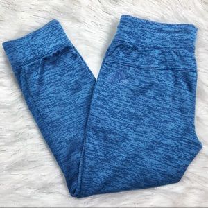 Adidas Blue Knit Jogger Pants Small